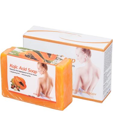 Kojic Acid Soap Kojic Soap Bar Skin Lightening Soap Bath Soap Fades Age Spots Freckles Rejuvenating for Dark Spots Patches Uneven Skin Tone Improve Dull Skin - Buy Online on GoSupps.com