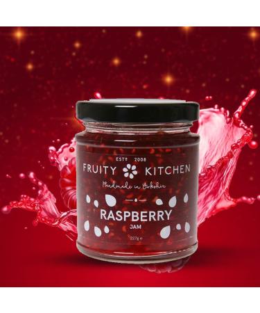 Fruity Kitchen Jams Marmalades Pick N Mix - Choose From 10 Flavours | Summer Fruit Preserve Raspberry Blackcurant Raspberry Seville Orange & Redcurrant - Pack of 5 - Buy Online on GoSupps.com