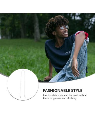 Buy Ipetboom 2 PC Masking Glass Chain - Anti-Lost Mask Tape & Sunglasses Straps - Windproof Holder - Korean Acrylic Bracket for Glasses - International Shipping Available - Buy Online on GoSupps.com