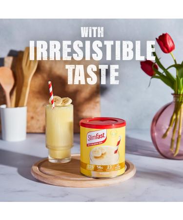 SlimFast Banana Flavor 16 Servings 584 g - Buy Online on GoSupps.com