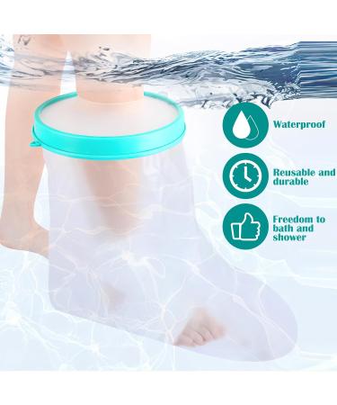 Waterproof Leg Shower Protection for Adults - Tnsland Reusable Plaster for Broken Toes Ankle Burns & Wound Care - Buy Online on GoSupps.com