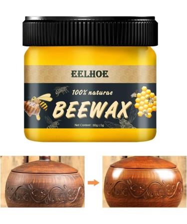 Beeswax Furniture Polish - Wood Seasoning Beeswax | Multipurpose Wood Beeswax for Floor Tables Chairs Cabinets Anti-Dry - Buy Online on GoSupps.com
