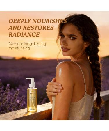 ERAE Queen Oil Cold-Pressed Botanical Body Oil Daily Nourishing Lightweight Moisturizing Oil for Arms Tummy & Thighs 2 Pack 120 ml / 4 fl oz Each - Buy Online on GoSupps.com