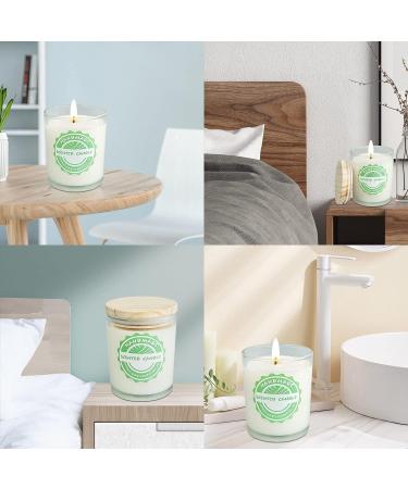 VETOUR Glass Fragrance Candles 4PCS Freesia+Jasmine Soy Candle Set | 21.2 OZ | 160 Hours | Aromatherapy Gift for Women | Mother's Day & Christmas - Buy Online on GoSupps.com