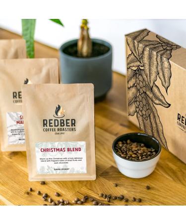 CHRISTMAS Coffee Gift Box 3 x 250g - Buy Online on GoSupps.com