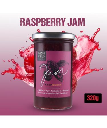 Highfield Preserves Jam & Curd Pick N Mix - Choose From 8 Flavours | Blackberry Blackcurrant Gooseberry Passionfruit Raspberry Sicilian Lemon Strawberry Frutti - Pack of 5 - Buy Online on GoSupps.com
