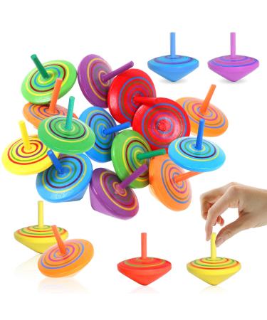 25 pieces wooden color wooden circle roundabout for children roundabout wooden circle for children Suitable for children's festivals in the classroom Birthday gifts Party bag filler guest gifts - Buy Online on GoSupps.com