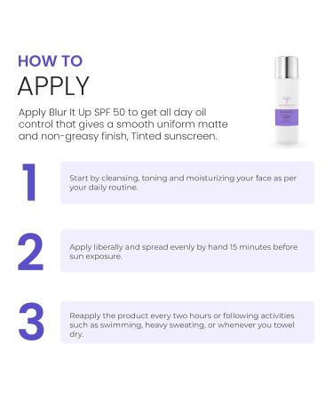 Blur It Up SPF 50 Mineral Sunscreen for Face - Tinted Moisturizer & BB Cream for Acne-Prone Skin - Buy Online on GoSupps.com