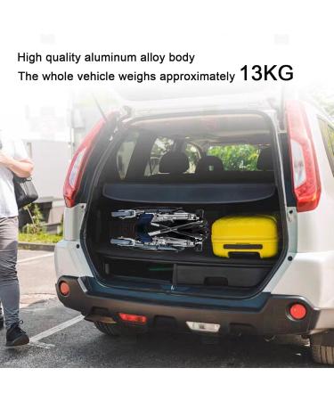 Wheelchair Folding Manual Wheelchair Lightweight Aluminum Transport Wheelchair for Adults Suitable for Home Nursing Home (Small Rear Wheel) - Buy Online on GoSupps.com