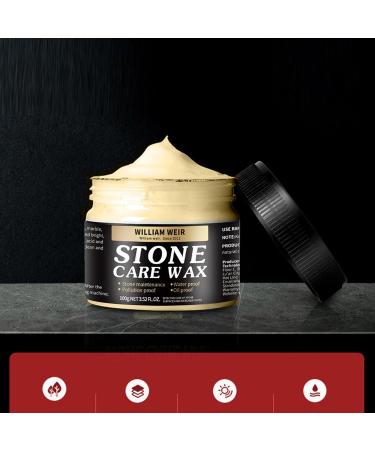 Stone Polishing Wax Marble Polishing Wax Stone Care Wax Stone Maintenance Glazing Polishing Wax Instant Stone Stain Remover for Marble Stone Polish Protection - Buy Online on GoSupps.com
