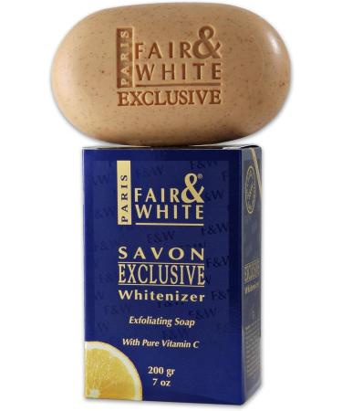 Fair & White Exclusive Whitenizer Exfoliating Soap Vitamin C - Buy Online on GoSupps.com