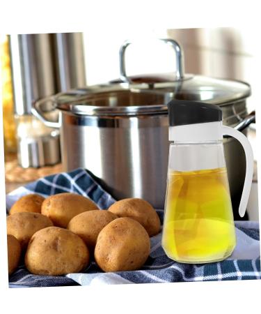 Zerodeko Large Capacity Oil Pot Oil Holder 1pc Oil Can Plastic Vinegar Glass Creative Oil Bottle Vinegar Bottle - Buy Online on GoSupps.com