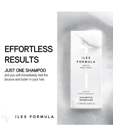 Iles Formula Haute Performance Shampoo - 6.8 Fl Oz - Gently Cleanses and Nourishes All Hair Types - Buy Online on GoSupps.com