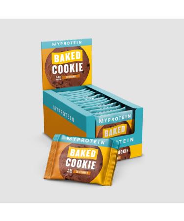Myprotein Baked Cookie Salted Caramel Flavour 12 x 75g