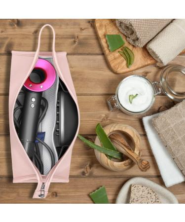 Hair Dryer Carrying Case Waterproof Hair Dryer Storage Case PU Leather Storage Bag Portable Travel Case Storage Organizer for Air Wrap Styler Hair Dryer(Pink) - Buy Online on GoSupps.com