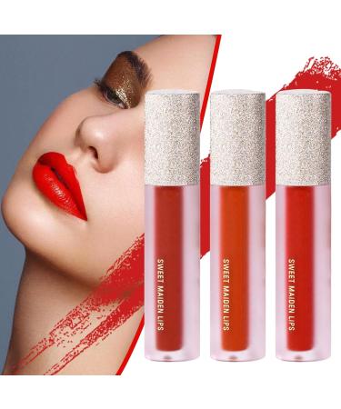 HHSEYEWELL Online Lip Gloss Love Air Lip Glaze - Long-lasting Smooth Full Lip Gloss - Velvet Lip Gloss for Women - Perfect Man Chocolate Gift - Buy Online on GoSupps.com