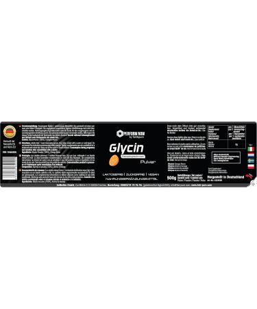  fair & pure Glycine powder 500 g orange flavor Amino acid Optimal dosage German quality manufacturing | PERFORM NOW by fa - Buy Online on GoSupps.com