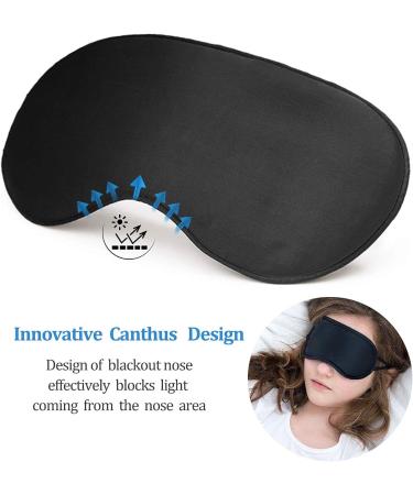 Maltose Sleep Eye Mask 50 Pcs with Earplugs | Black Polyester Blindfold for Men and Women | Adjustable Strap | Ideal for Travel, Party, Team Games - Buy Online on GoSupps.com