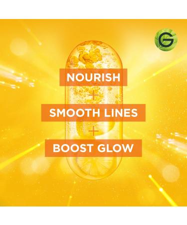 Garnier Vitamin C Moisturizing Brightening Day Cream with Super Citrus Nourishes Boosts Glow and Smooths Lines for Brighter and Healthier Looking Skin 50ml - Buy Online on GoSupps.com