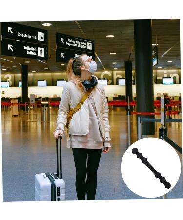 Lurrose Adjustable Black Mask Hook | Ear Extension Tape Buckle for Face Cover | 1 Pack - International Shipping - Buy Online on GoSupps.com