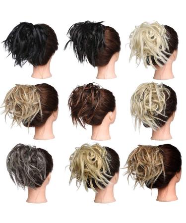 Shop Tess Hair Part Dutt Tie - Affordable 45g Brown Ombre Hair Extensions for Stylish Updos - Buy Online on GoSupps.com