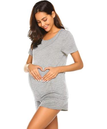 UNibelle Maternity Floral Lace 3/4 Sleeve Dress XL Light Grey - Buy Online on GoSupps.com