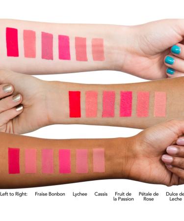 Jouer Long-Wear Lip Cr me Liquid Lipstick - P tale De Rose | Matte Cool Deep Rose | 1.09 fl. oz - Buy Online on GoSupps.com