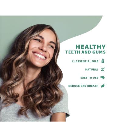 Primal: Life!!! Organics - Dirty Mouth Gum Serum Natural Essential Oils Promotes Good Breath Gentle Mouthwash AND Dirty Mouth Toothpowder Tooth Cleaning Powder Spearmint 1 oz + LuxProdX Sticker - Buy Online on GoSupps.com