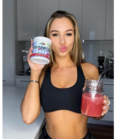 EHPlabs OxyShred Thermogenic Pre Workout Powder & Shredding Supplement - Preworkout for Men & Women Sugar Free Energy Powder with 150mg of Caffeine - Wild Melon 60 Servings - Buy Online on GoSupps.com