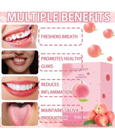 Travel Size Mouthwash 20 Pack - Peach Flavored Mini Fresh Breath Toiletries | Portable Hotel Essentials - Buy Online on GoSupps.com