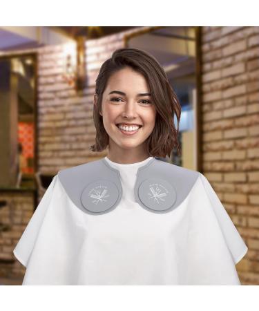 Hair Dye Collar | Silicone Cap for Barber Shop and Salon | Comfortable Hair Beauty Products Styling Capes for Women Children Elderly Teenagers Ngumms Gray - Buy Online on GoSupps.com