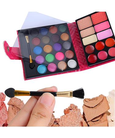 WishesMar 32 Colors AllinOne Makeup Kit Palette Eyeshadow Matte Shine Including Lip Gloss Press Powder Blush Ideal Makeup Cosmetic Eyeshadow Palette I - Buy Online on GoSupps.com