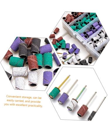 HAPINARY 1 Set Nail Polish Set Refill Nail Files Nail Accessories Manicure Buffing Nail Kits Nail Polishing Band Nail Art Tools Drill Bits for Nails Manicure Band Nail Tool Nail Bit Alloy - Buy Online on GoSupps.com