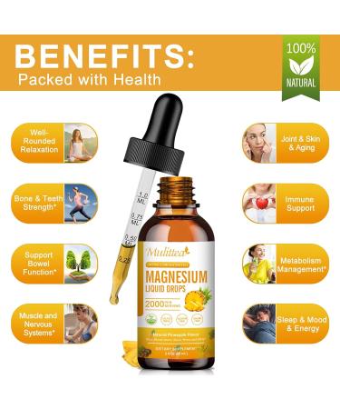 Magnesium Glycinate Liquid Complex - Buy Online on GoSupps.com