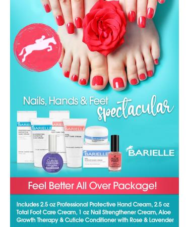 Buy Barielle Nails Hands & Feet 5-PC Treatment Set - Premium Nail Care Collection for Healthy Hands & Feet - Buy Online on GoSupps.com