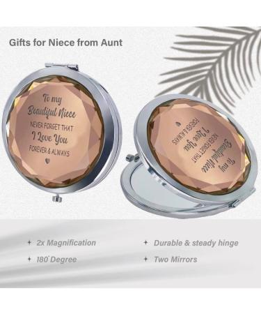 Niece Gifts from Aunt: Bracelet, Mirror, Love - Birthday & Christmas Gift Ideas - Buy Online on GoSupps.com