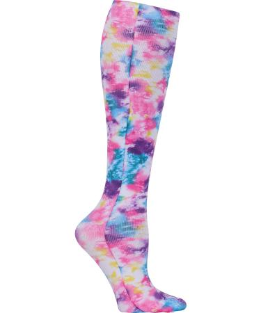 Cherokee Comfortsupport Women Knee High 8-15 mmHg Compression Socks Regular Tie Dye Trip - Regular Tie Dye Trip Tie Dye Trip One Size