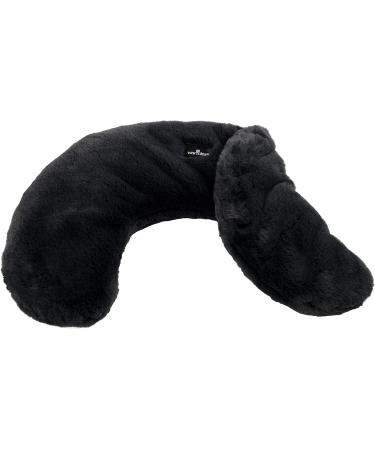 Warmies Heat Pad - Premium Black Neck Warmer | Removable Millet & Lavender Filling | 40cm 700g - International Shipping Available - Buy Online on GoSupps.com