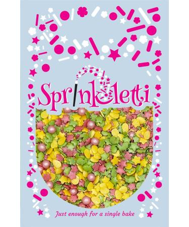 Sprinkletti - Sprinkle Mixes - Pastel Themed Box of 4 pouches - Cake Topper Sprinkles - 4 x 30g Edible Cupcake Decorations - Perfect for Secret Santa gifts Christenings Springtime & Parties - Buy Online on GoSupps.com