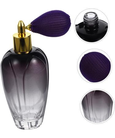 Didiseaon Cosmetic Containers Perfume Bottle Fine Mist Purple Glass Light Bulb Travel Travel Cosmetic Containers 130 ml Purple - Buy Online on GoSupps.com