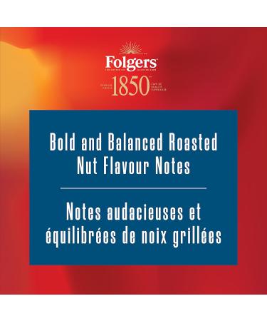 Folgers 1850 Pioneer Blend Whole Bean Coffee 340g Whole Bean Pioneer Blend 340 g (Pack of 1) - Buy Online on GoSupps.com