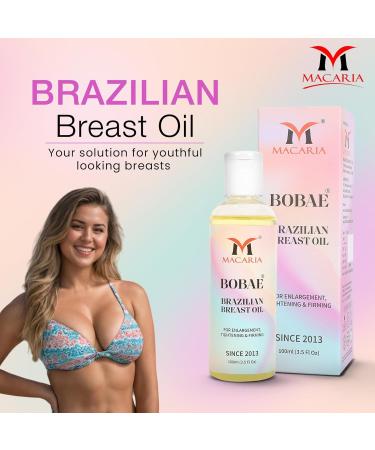 MACARIA Bobae Brazilian breast Bust Tightening Shape & Size up Toning Oil Quick Growth Lifting & Firming Breast Enhancement Gel for bigger Boobs for Women enlargement Oil for quick growth - Buy Online on GoSupps.com
