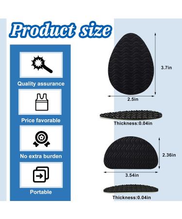 Syhood Anti-Slip Shoe Pads - 16 Pieces Unisex Black | Best Grip & Comfort for All Shoes - Buy Online on GoSupps.com