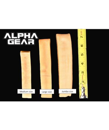 Alpha Grear Yak Cheese Dog Favourite Chews. Original All-Natural Chews for Dogs. 4 Medium Sticks Long Lasting odorless and Great for Oral Health (4 Sticks Medium) 1 count (Pack of 4) - Buy Online on GoSupps.com