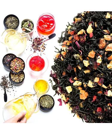 Plant Gift Hawaiian Black Tea Oganic Fruit Herbal Tea All Natural Flavors Loose Leaf Ceylon Roselle Papaya Pineapple Mango Grape Lemon Non GMO Vegan Tea Bags Into Iced Tea & Hot Tea 70G/2.5oz - Buy Online on GoSupps.com