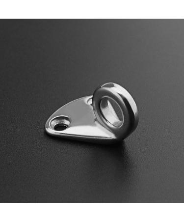 4Pcs Marine Grade 316 Stainless Steel Fending Pad Eye Fender Hook w/ Screws - Boat Ship Deck Hardware - Buy Online on GoSupps.com