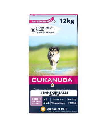 Eukanuba Dog Grain Free Puppy L Chicken 12 kg