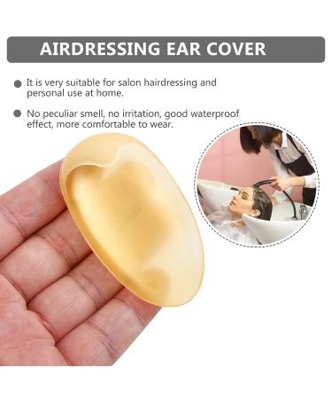 Beaupretty Waterproof Hair Dye Earmuffs - 20 Pairs, Gold | Ear Protectors for Barber & Home Use - Buy Online on GoSupps.com