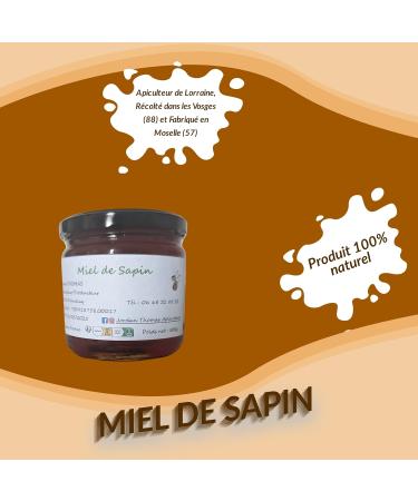 MAYAUBS Miel Pur Produit en France 100% Naturel | Pots de 250 et 500g | Issue d'un Savoir-faire Artisanal | Fran ais Manuka Thym Aphrodisiaque Cru Coffret Id e Cadeau (500 Sapin) - Buy Online on GoSupps.com
