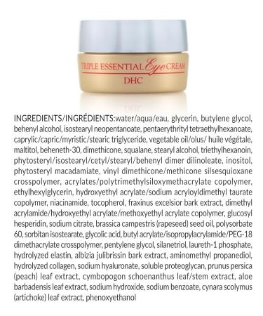 DHC Triple Essential Eye Cream 1 oz. Net wt. - Buy Online on GoSupps.com